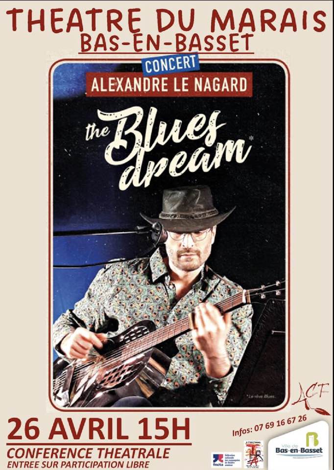 Concert/ conférence sur l'histoire du Blues_Bas-en-Basset