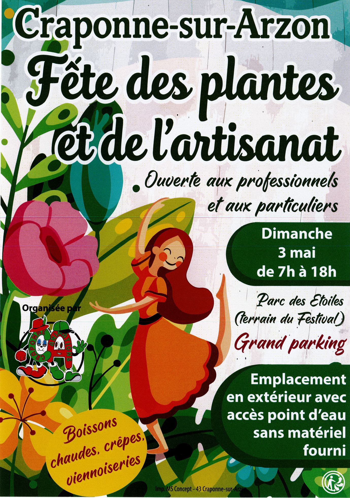 EVE_1&egrave;re f&ecirc;te des plantes et de l'artisanat_Craponne-sur-Arzon