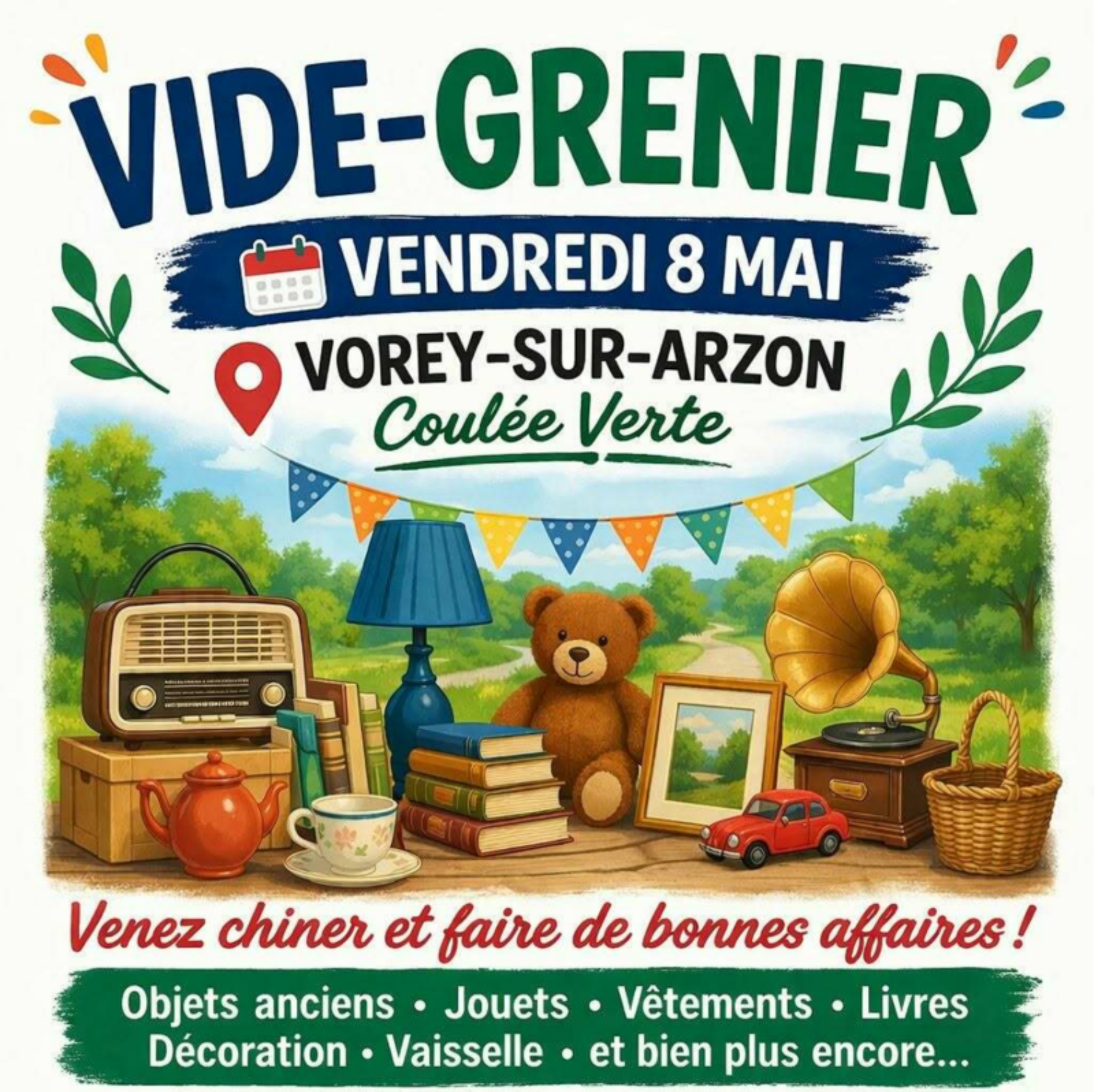 EVE_Brocante et vide-greniers des commerçants_Vorey
