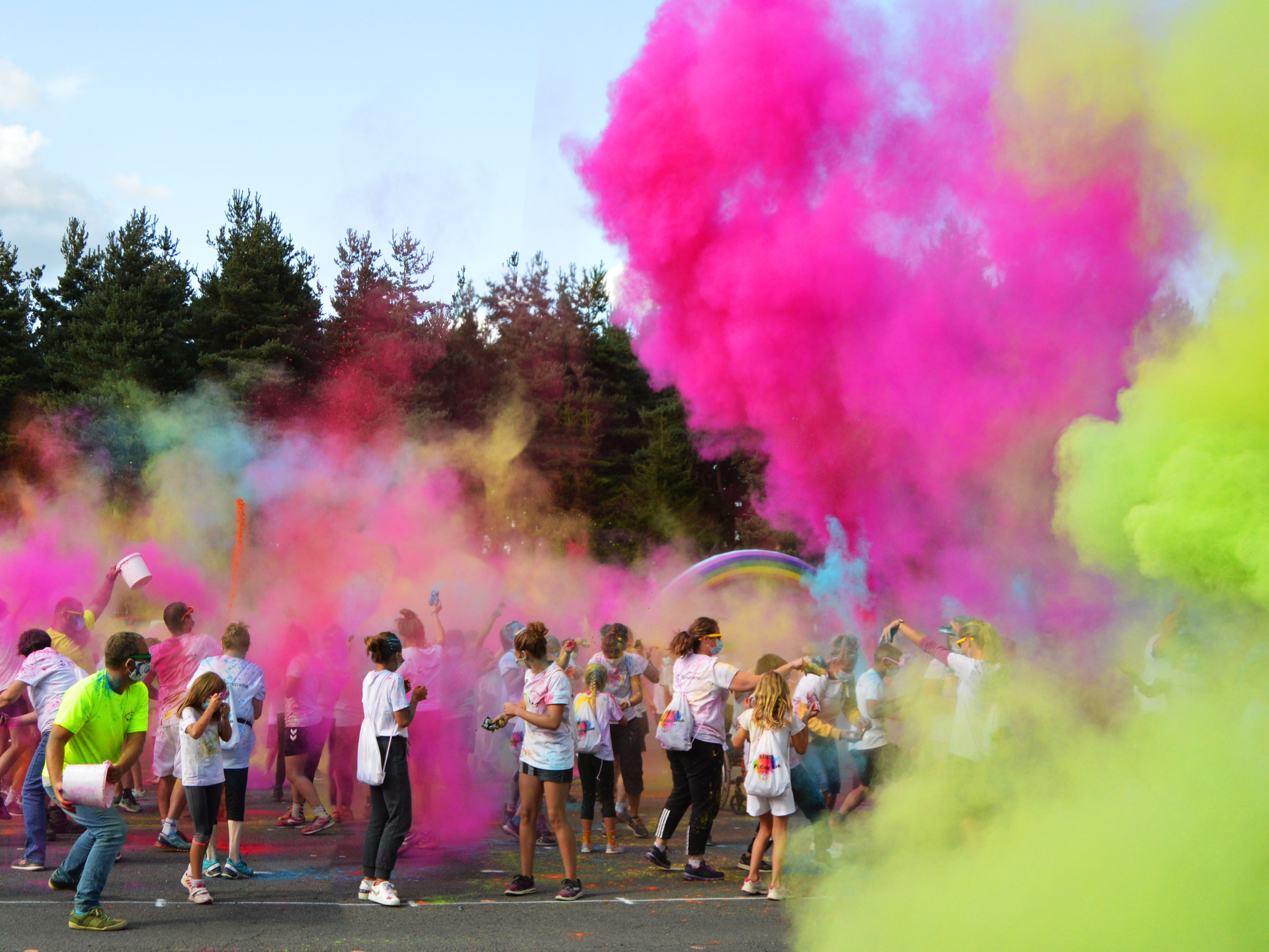 FIRE COLOR RUN !_Saugues