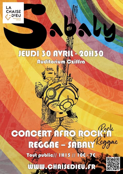 Concert "Sabaly, ma liberté..."_La Chaise-Dieu- Affiche
