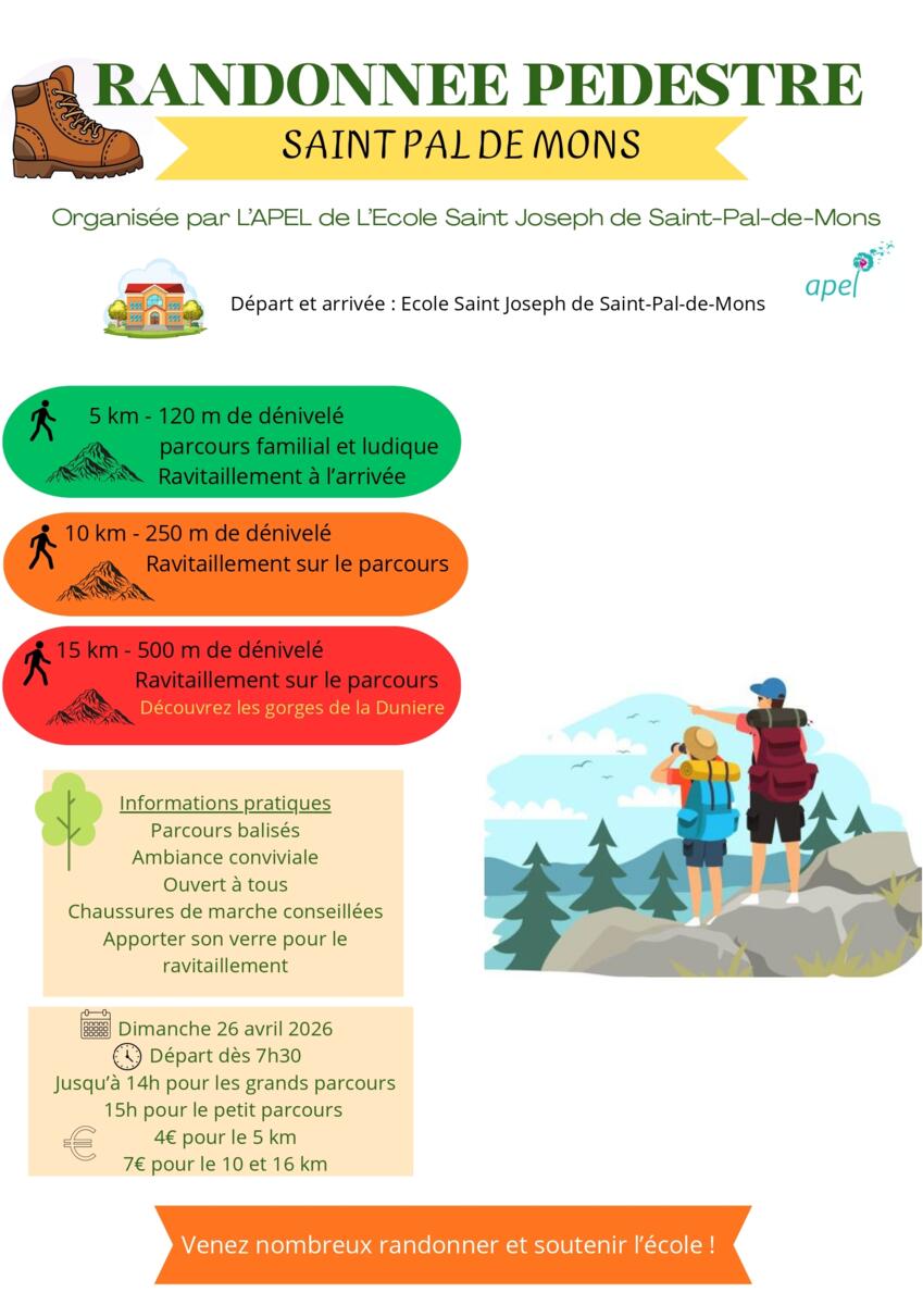 Randonnée pédestre_Saint-Pal-de-Mons