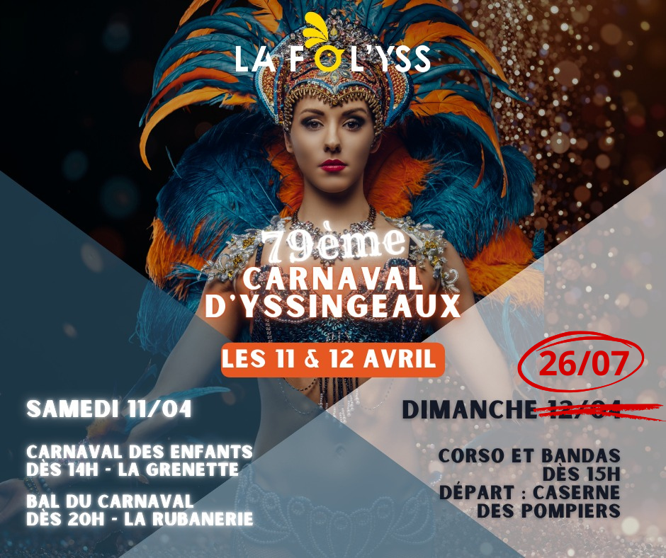 CORSO REPORTÉ - 79ème Carnaval et Fête Foraine_Yssingeaux