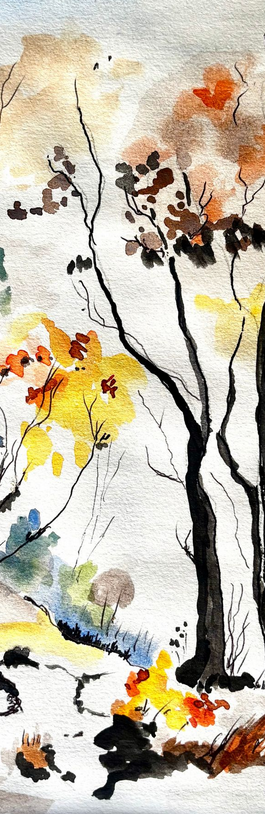 Exposition d'aquarelles de Georges Pugnière_Brives-Charensac