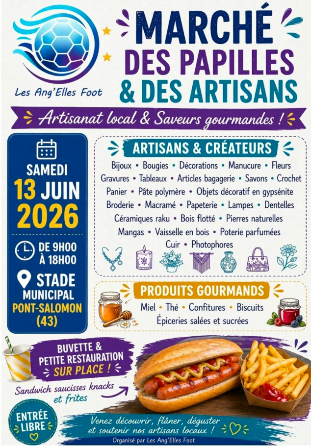 Marché des Papilles et des Artisans d'Art_Pont-Salomon