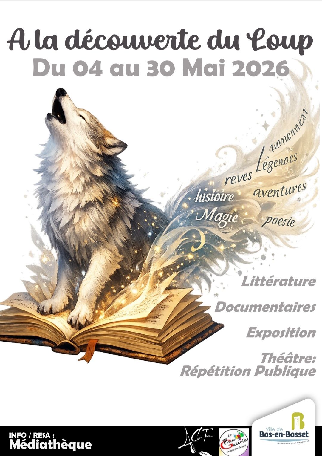 Mois du loup à la médiathèque_Bas-en-Basset