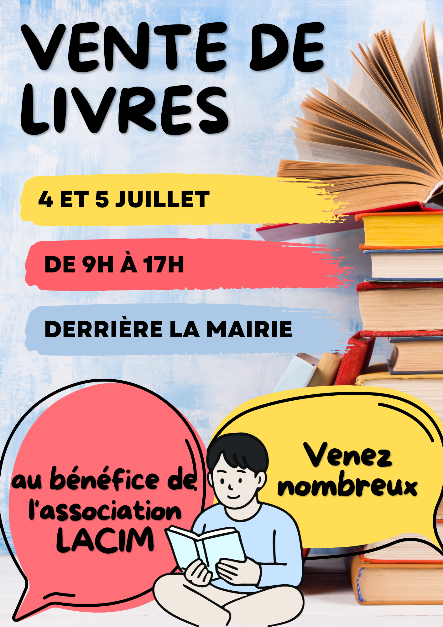 Vente de livres_Saint-Didier-en-Velay