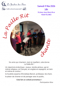 EVE-Concert "La Paille rit"_Félines-affiche