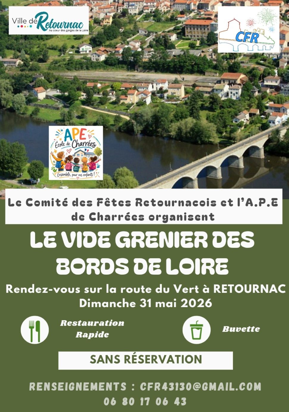 Grand Vide Grenier des bords de Loire_Retournac