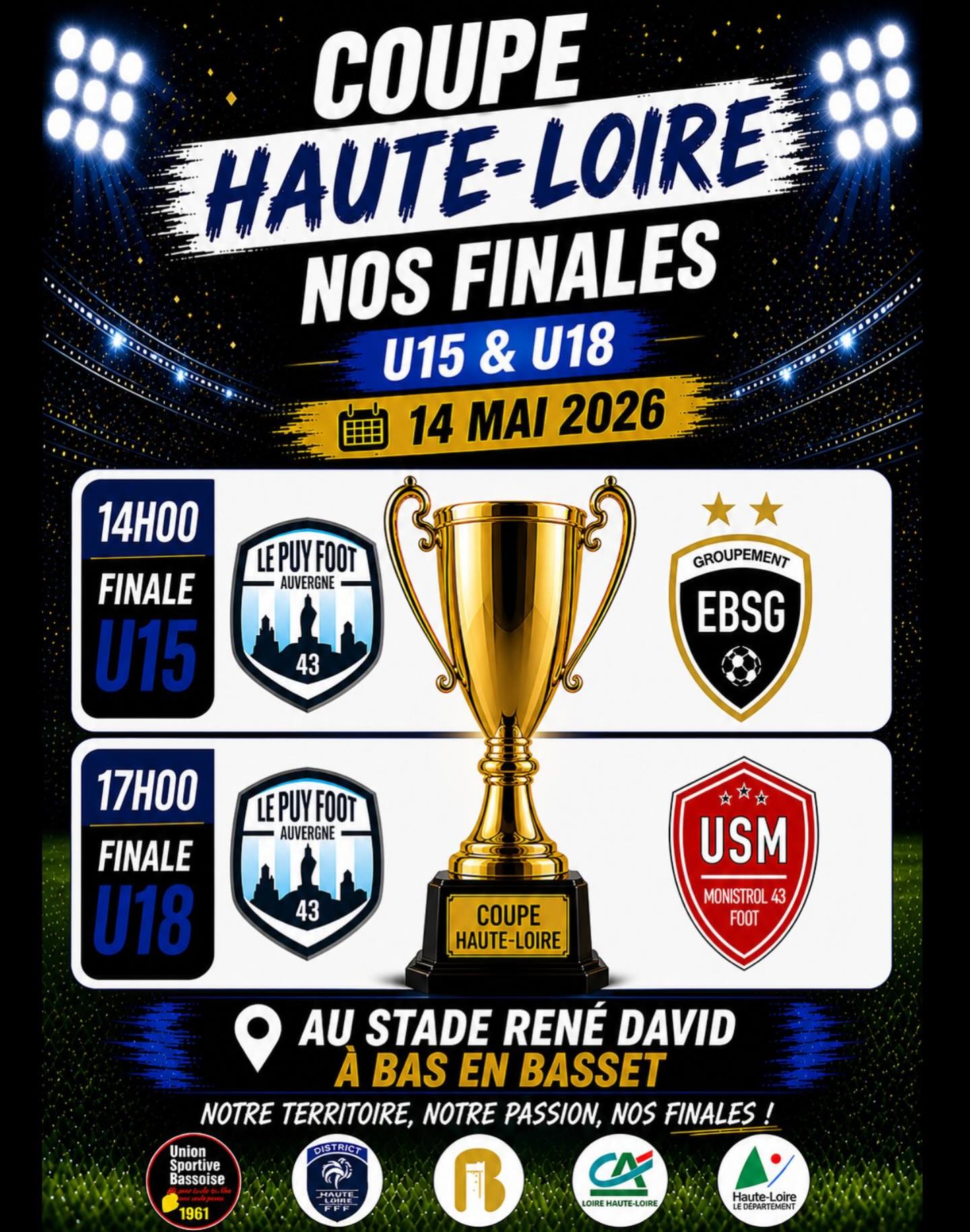 Finale coupe Haute-Loire - foot_Bas-en-Basset
