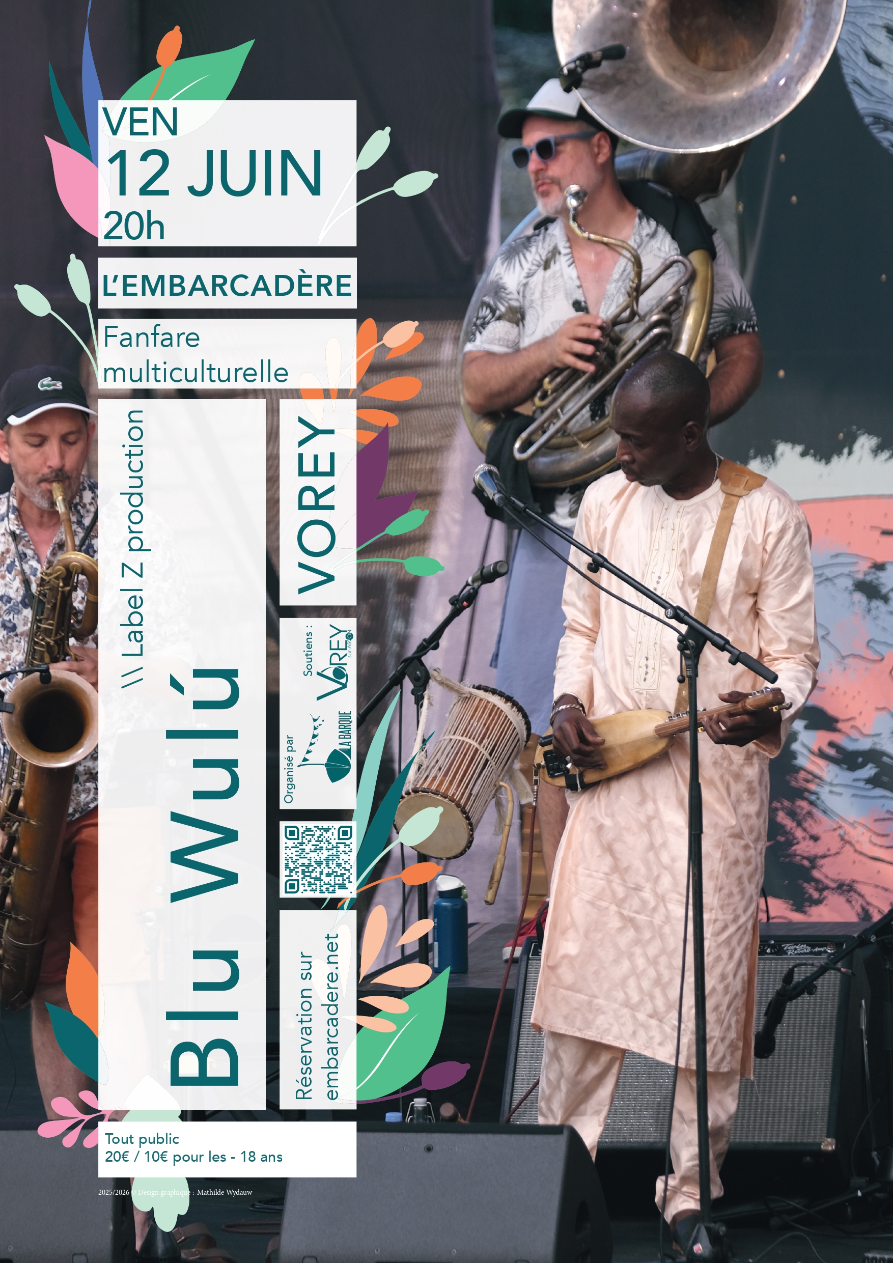 Saison culturelle : Blu Wulú, fanfare multiculturelle_Vorey