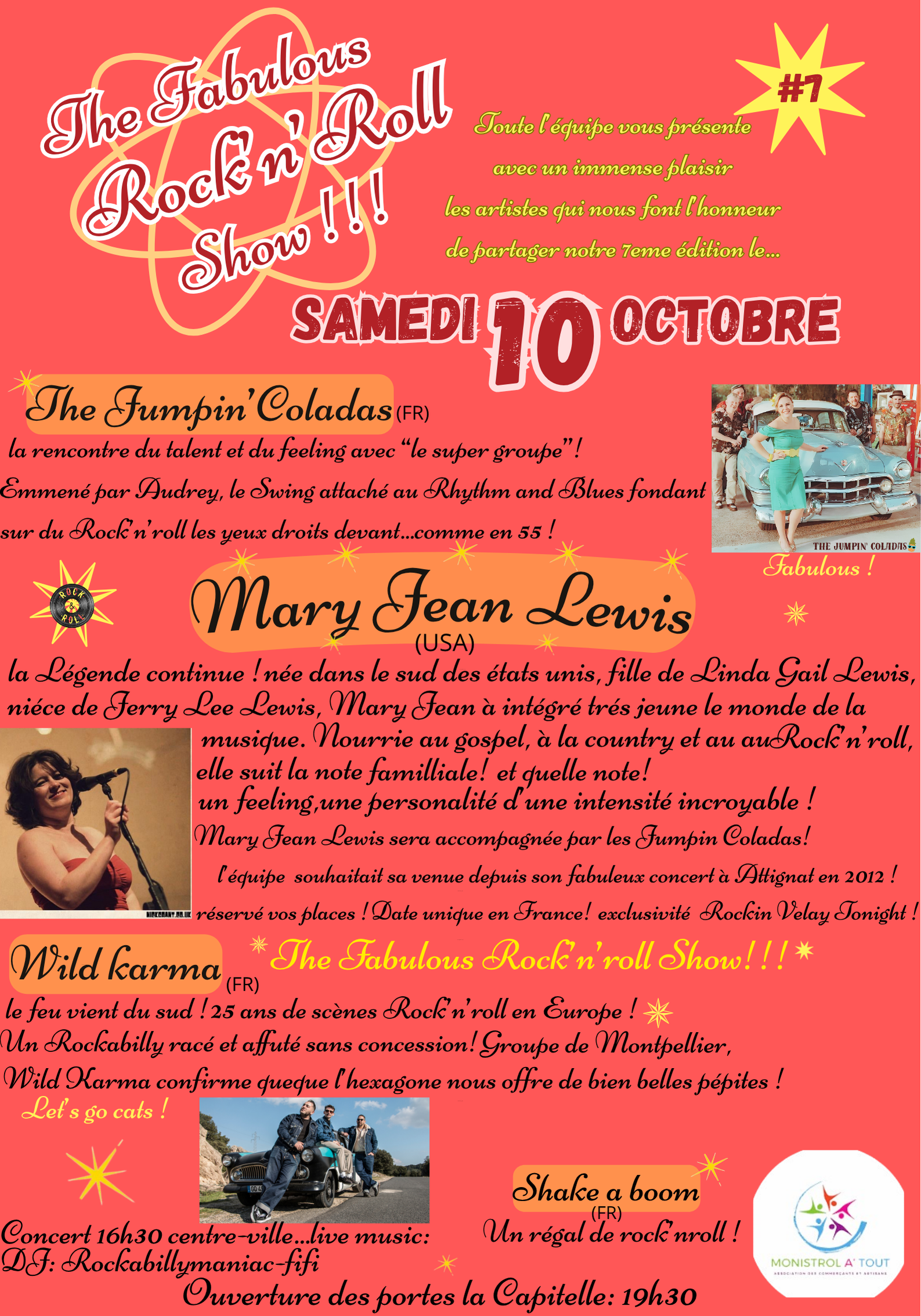 The Fabulous Rock'n'Roll Show_Monistrol-sur-Loire