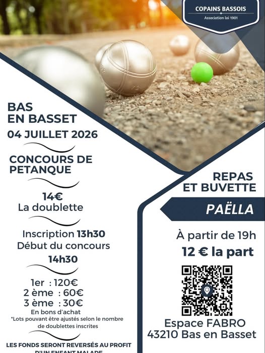 Concours de pétanque_Bas-en-Basset