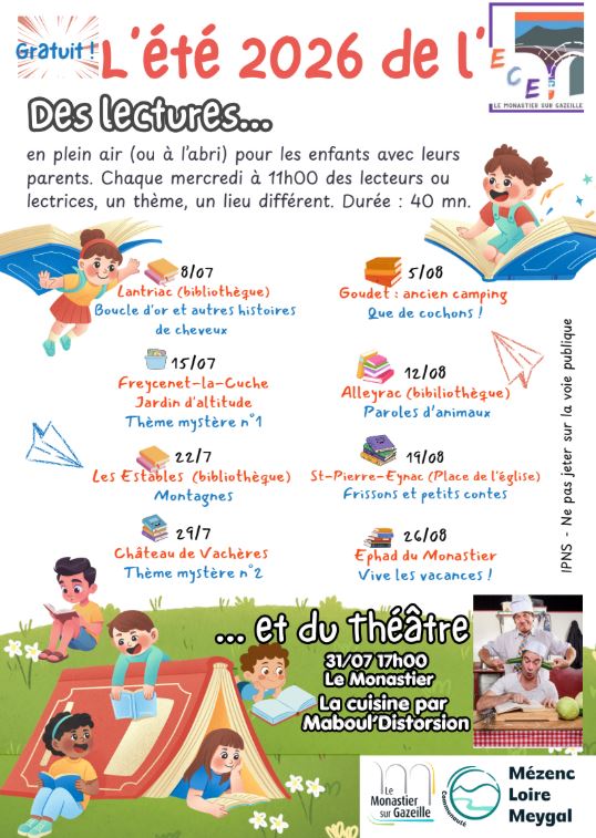 Lectures estivales et familiales_Présailles