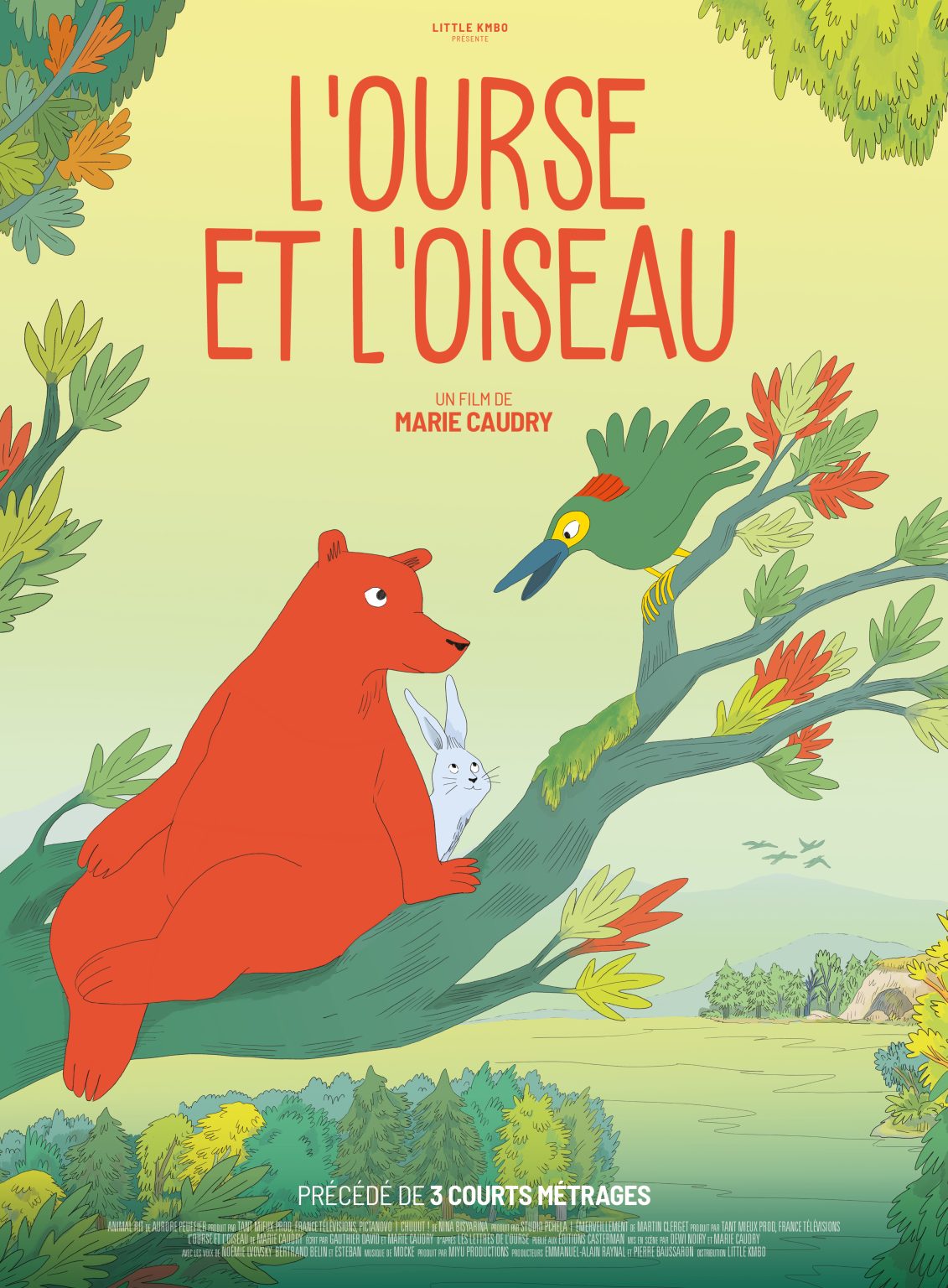 Ciné p'tits loups : "L'ourse et l'oiseau"_La Chaise-Dieu