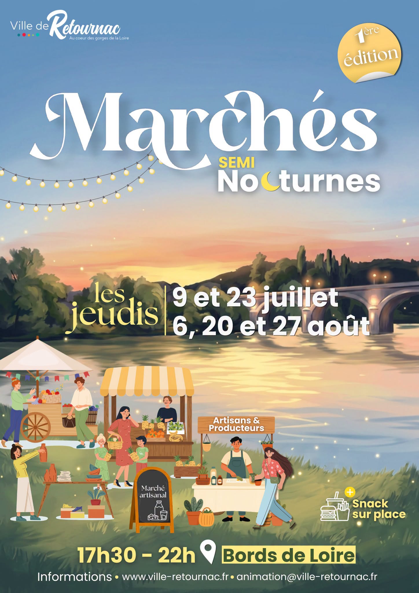 Marchés semi-nocturnes_Retournac