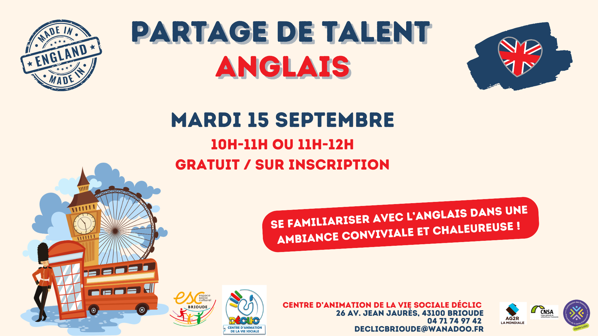 Partage de talent