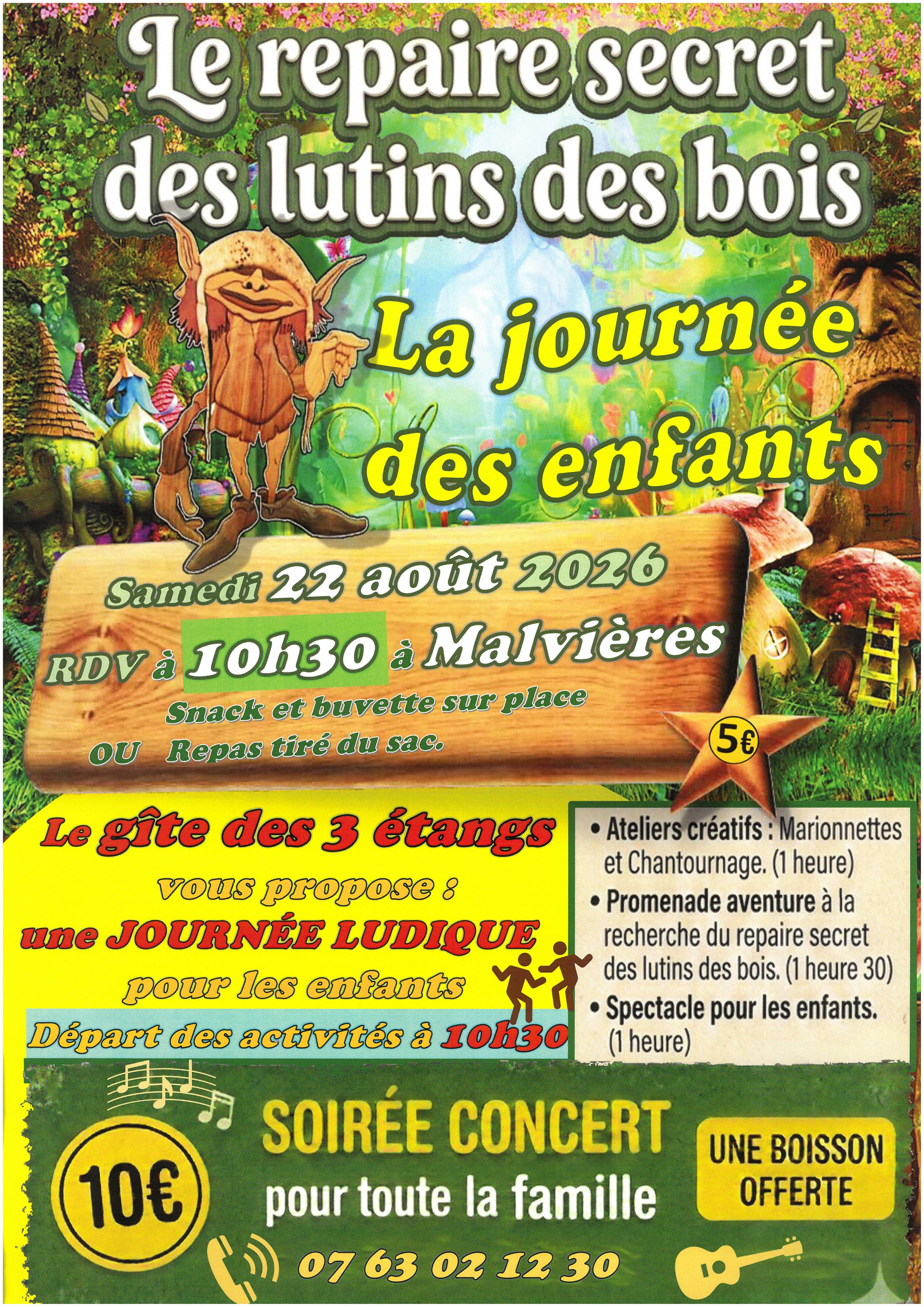 Le repaire secret des lutins des bois_Malvières