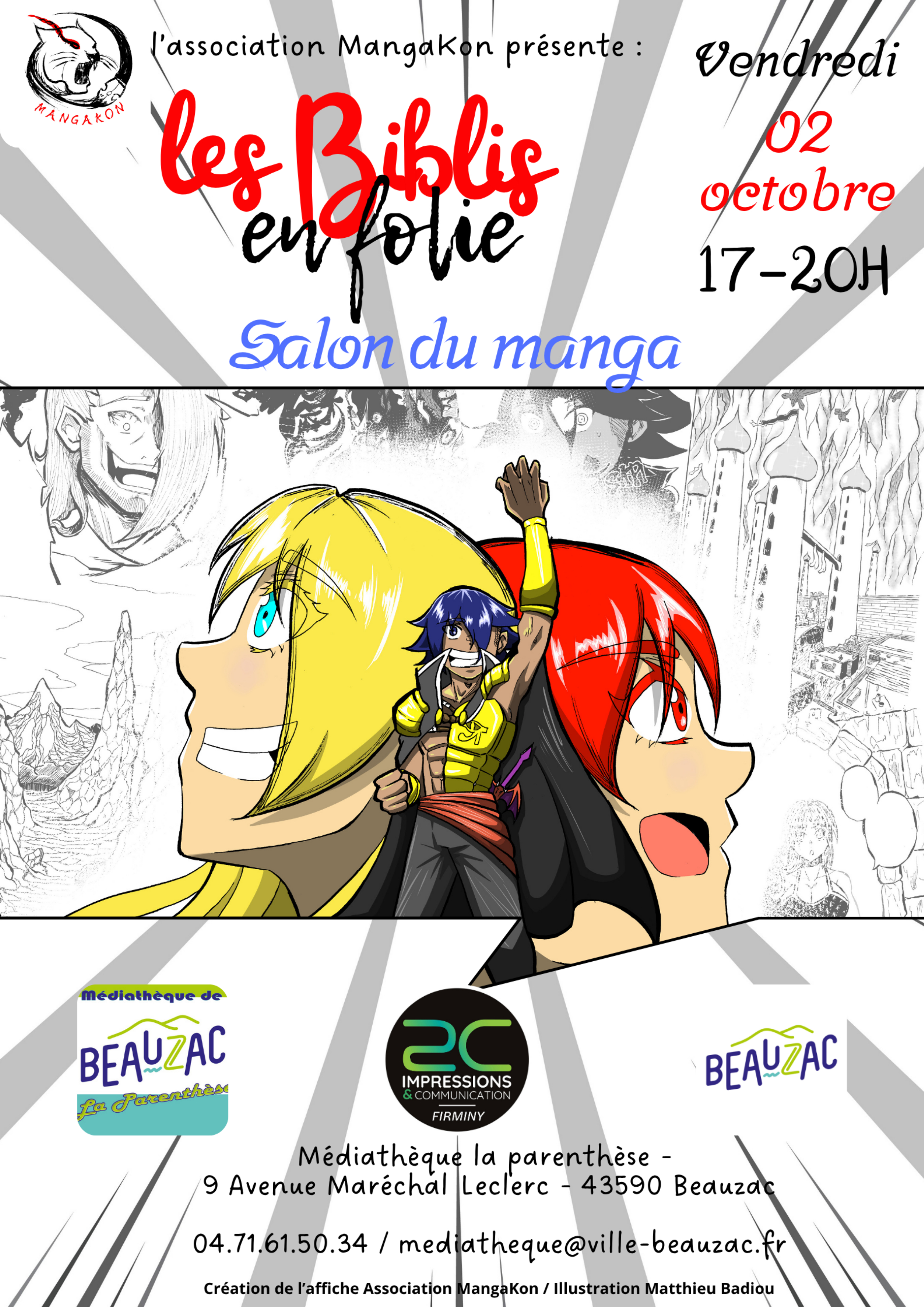 Soirée du Manga à la Médiathèque de Beauzac_Beauzac