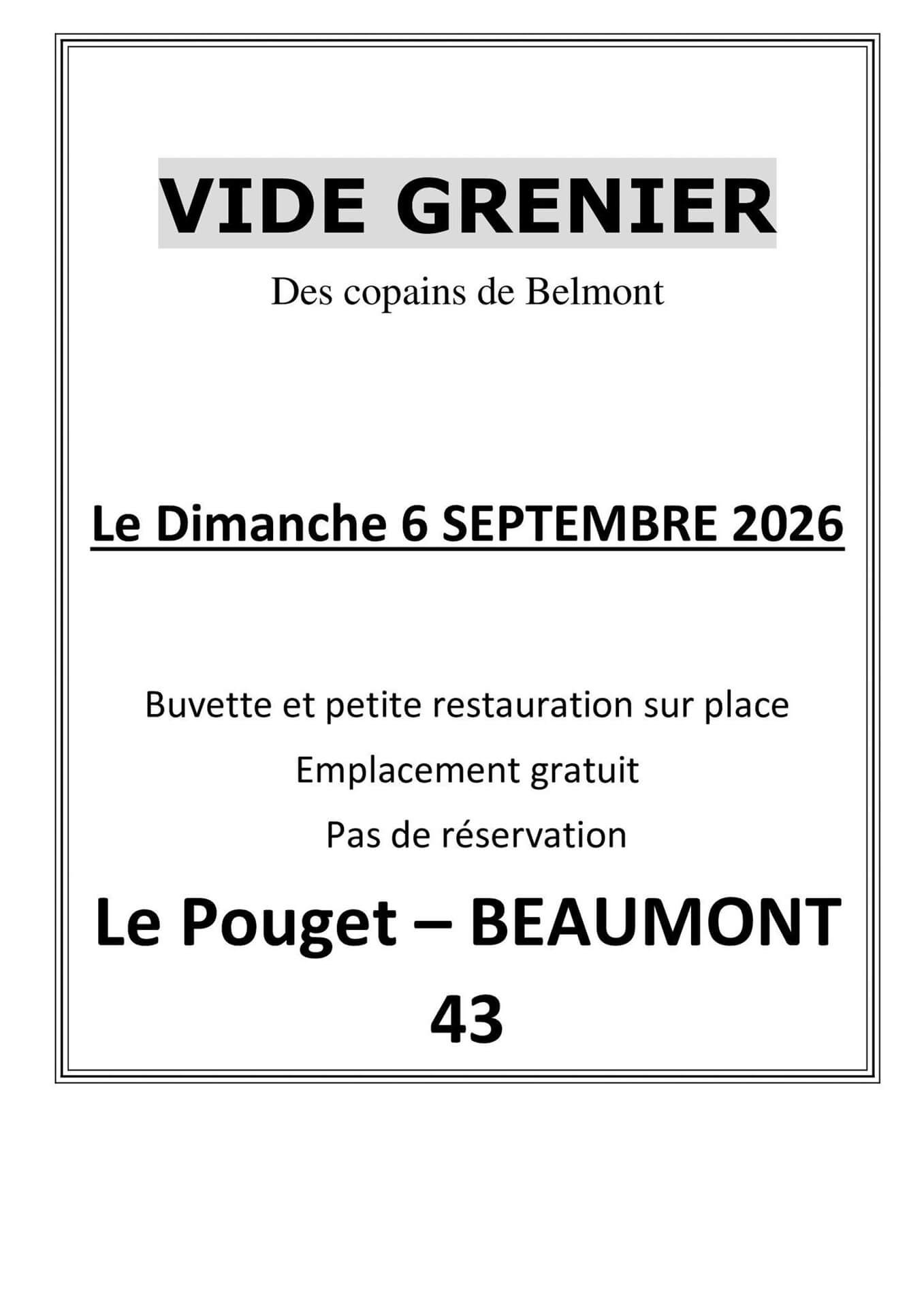 vide grenier_Beaumont