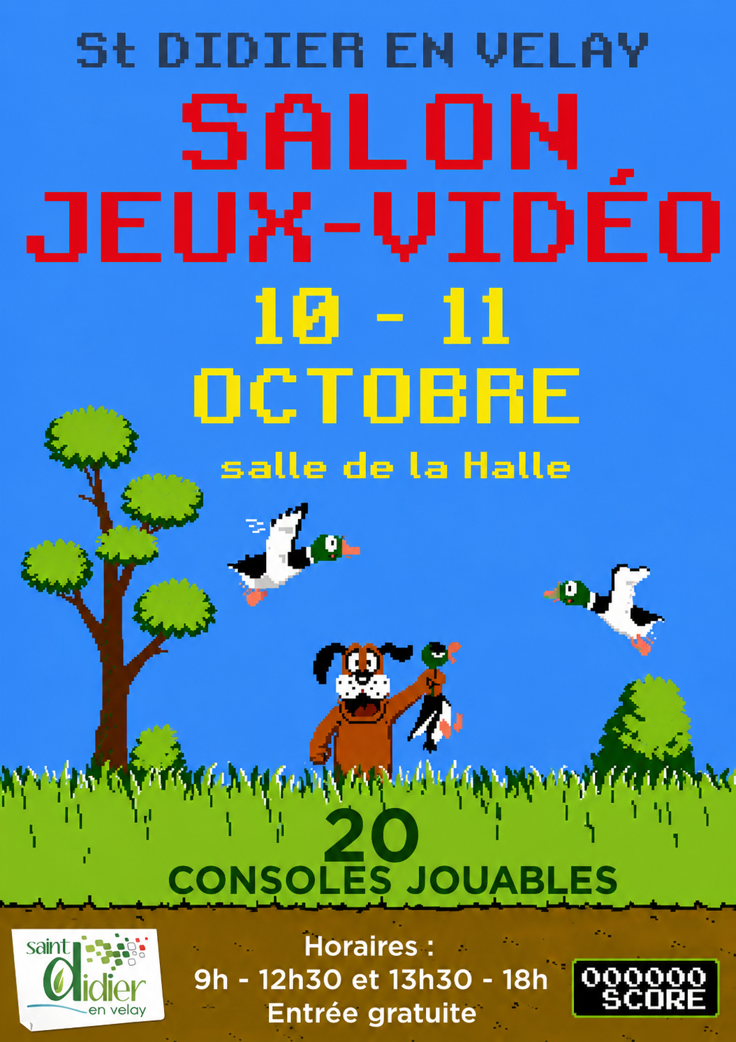 Salon Rétro Gaming_Saint-Didier-en-Velay