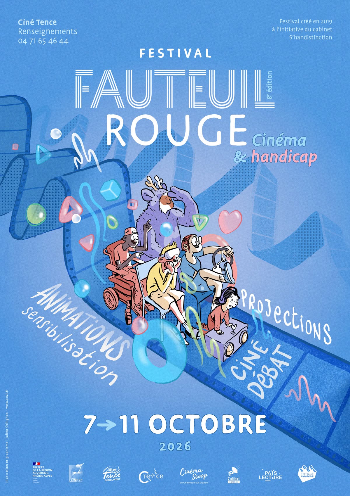 Inauguration 7ème Festival du Fauteuil Rouge_Tence