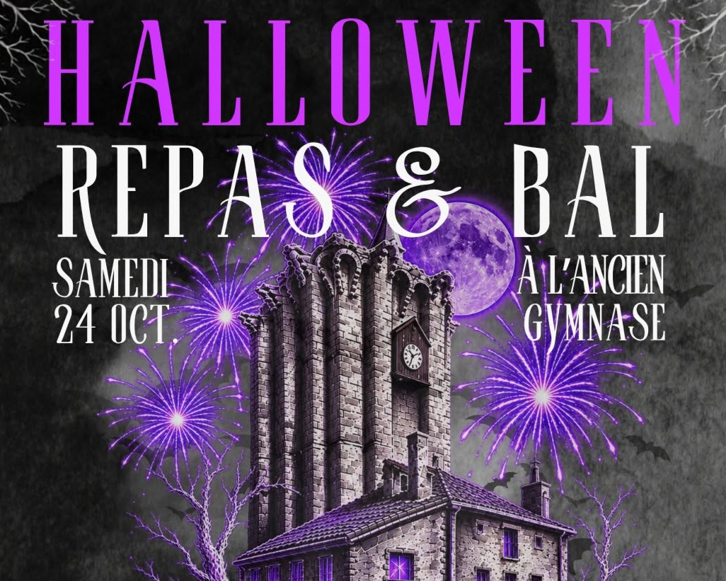 Repas et bal d'Halloween_Saugues