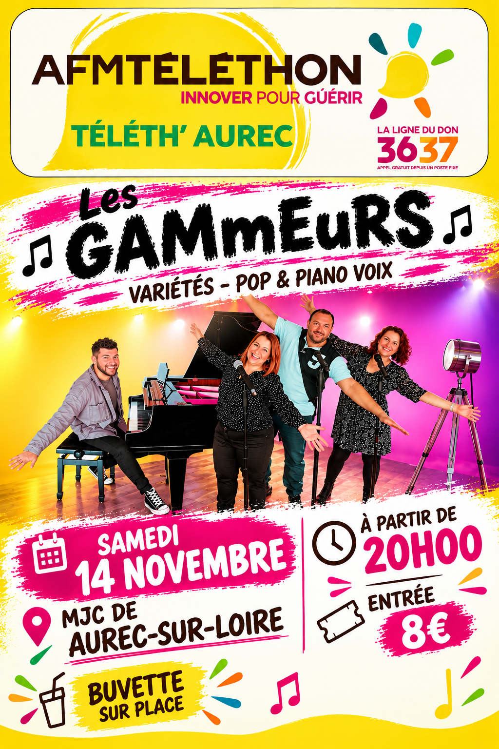 Téléhon - Concert "Les Gammers"_Aurec-sur-Loire