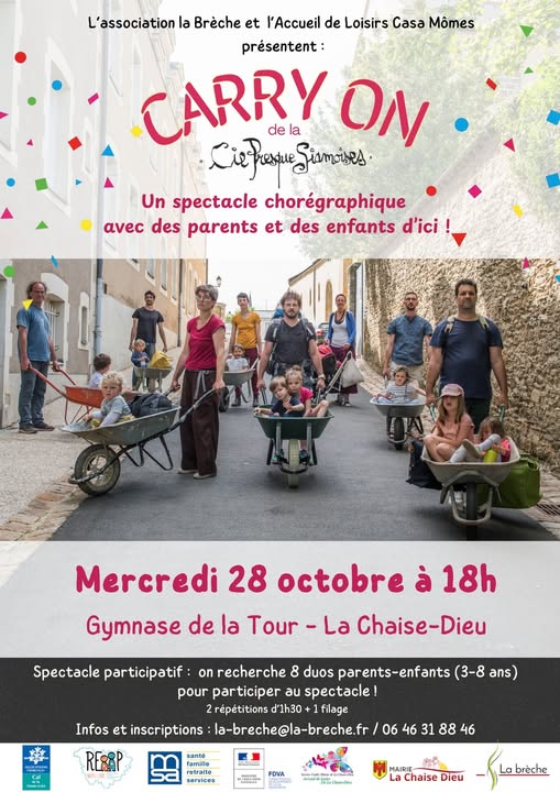 Spectacle :  "Carry on"_La Chaise-Dieu