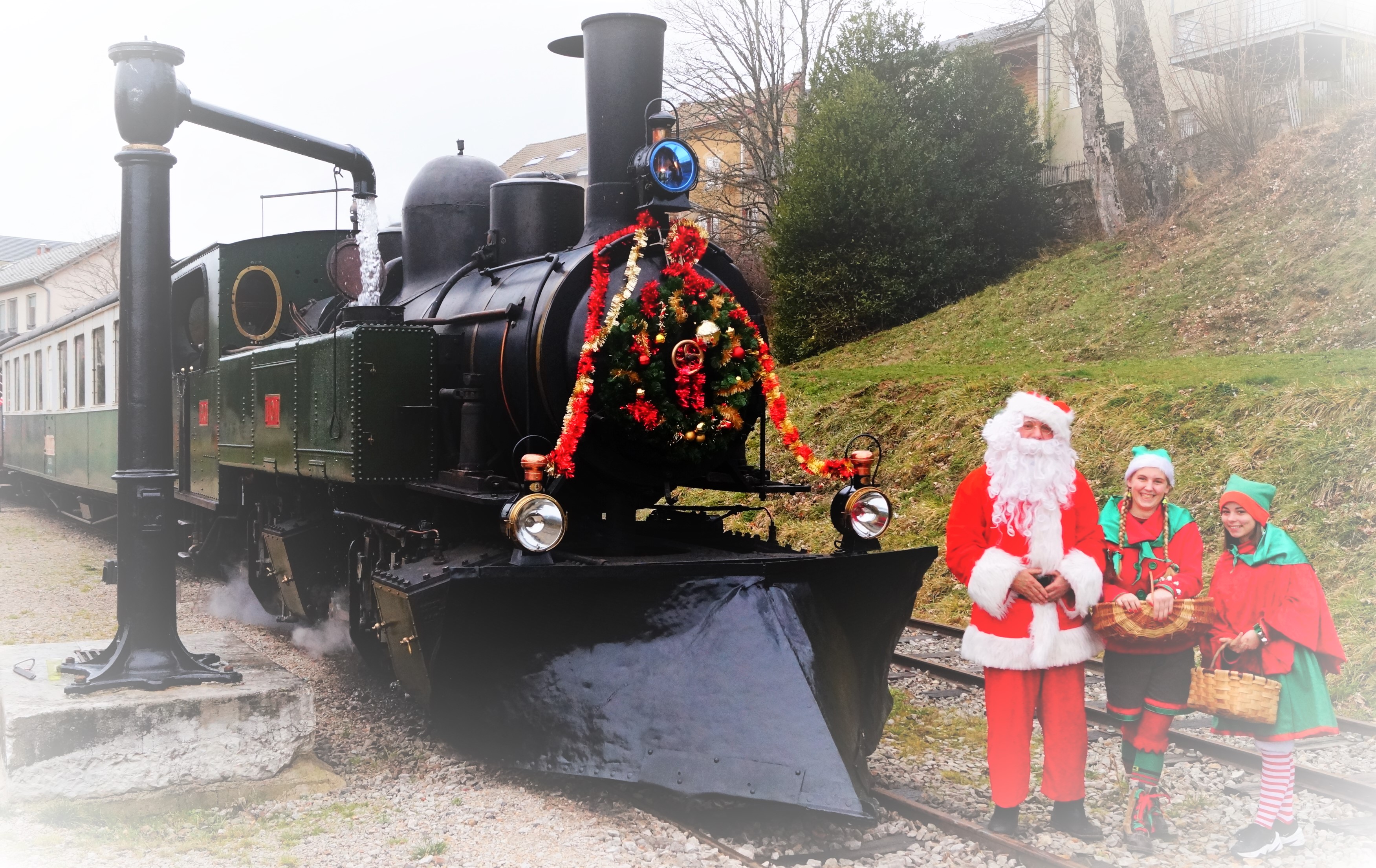 Le train du Père Noël est de retour