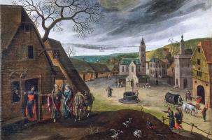 Collection des 12 tableaux Flamands