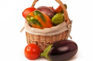 Panier de légumes