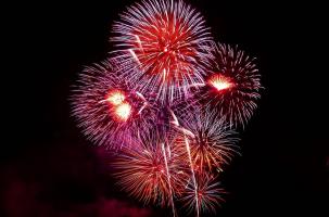 feux d'artifice