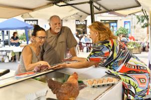 Marché de producteurs St Romain Lachalm