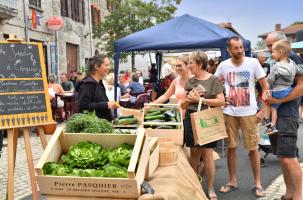 Marché de producteurs St Romain Lachalm