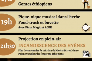 Projection en plein-air