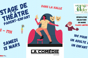 Stage de théâtre avec la Comédie de St Etienne