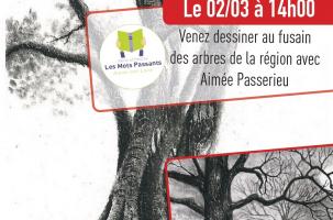 Atelier dessin au fusain