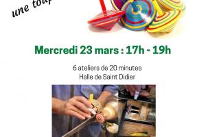Ateliers toupies pour les enfants