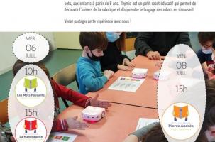 Atelier : A la découverte du Robot Thymio