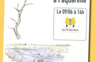 Atelier : Initiation à l’aquarelle par Isabel Naudin