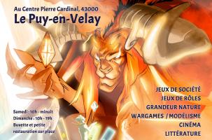 Affiche Salon du Jeu et de l'Imaginaire le Temps des Chimères 2023