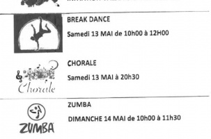 week-end danse et chant