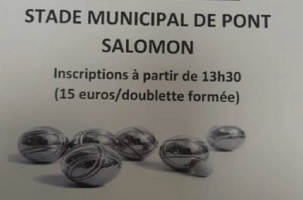 Concours de pétanque
