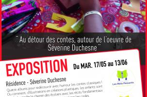 Exposition : Au détour des contes, autour de l'œuvre de Séverine Duchesne