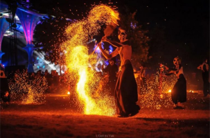 EVE_Spectacle de feu Halloween :  Paztec_Polignac