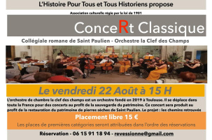 EVE_Concert classique avec l'orchestre la clef des champs_Saint-Paulien