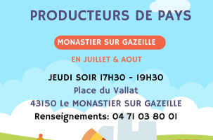 Marché de Producteurs de Pays_Le Monastier-sur-Gazeille