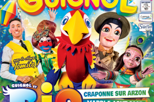 EVE_Guignol et Rio le majestueux perroquet_Craponne-sur-Arzon