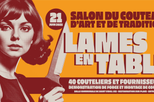 EVE_4ème Salon du Couteau d'art et tradition : Lames en Table_Saint-Vidal